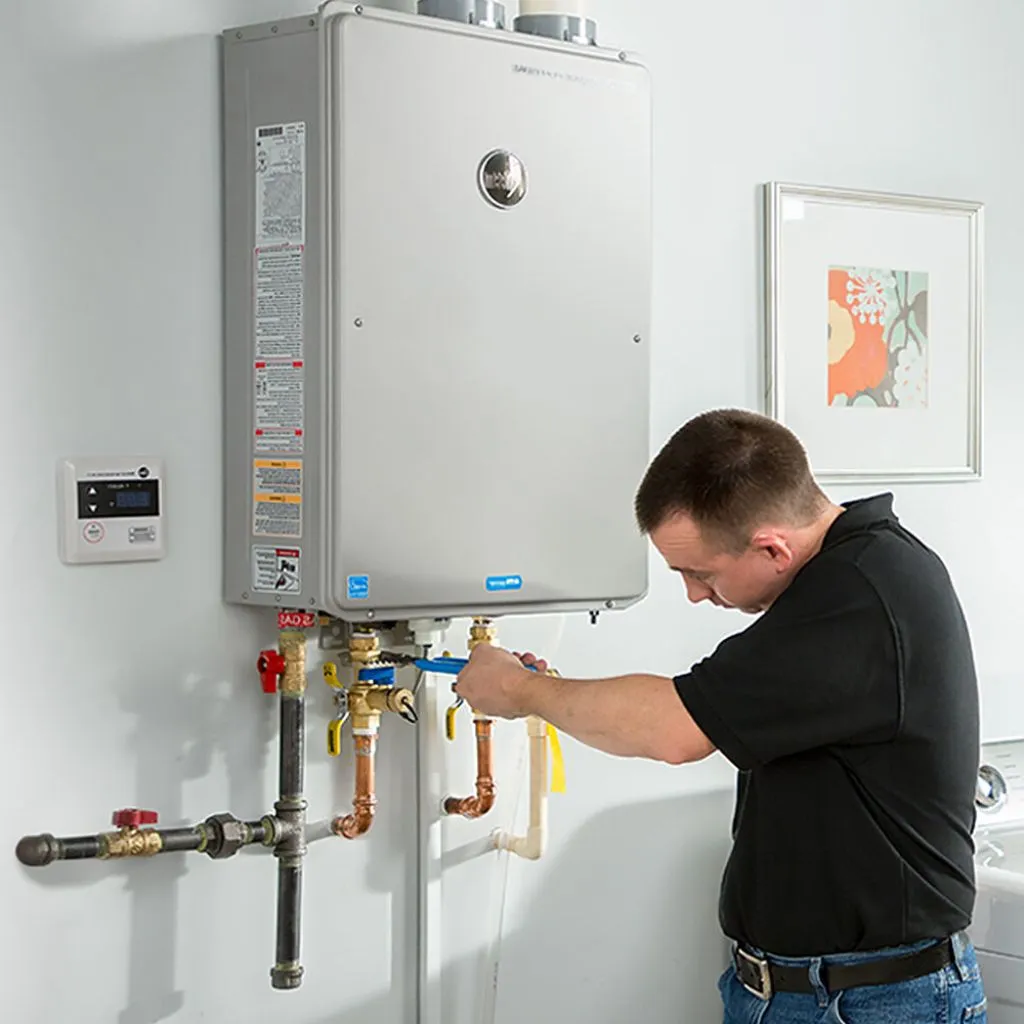 tankless water heater repair in Sheffield, TX